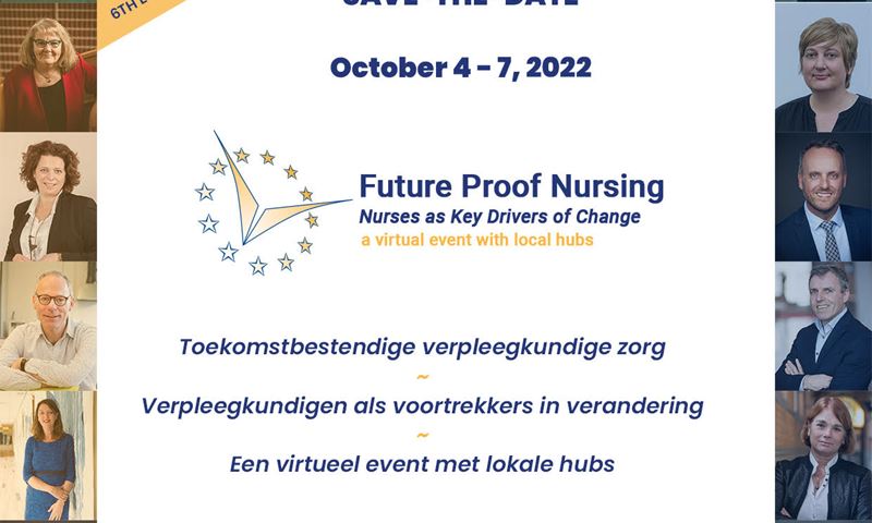 Save the date: Future Proof Nursing 4-7 oktober 2022