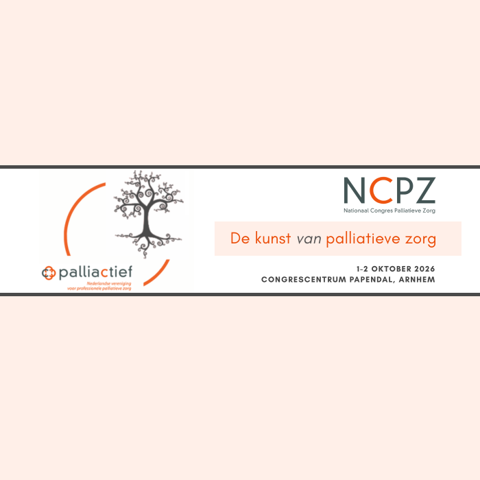 Nationaal Congres Palliatieve Zorg, 1 en 2 oktober 2026